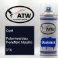 Preview: Opel, Polarmeerblau Perleffekt Metallic, 3TU: 400ml Sprühdose, von ATW Autoteile West.